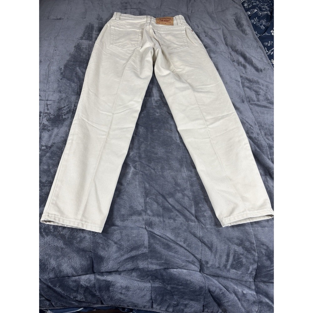 Vintage 2001 Levi's 550 Classic Relaxed Fit Tapered Leg Size 6‎ M Women's Jeans - Picture 7 of 9